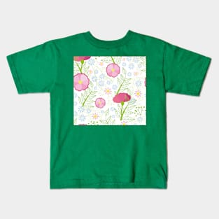 pattern flowers Kids T-Shirt